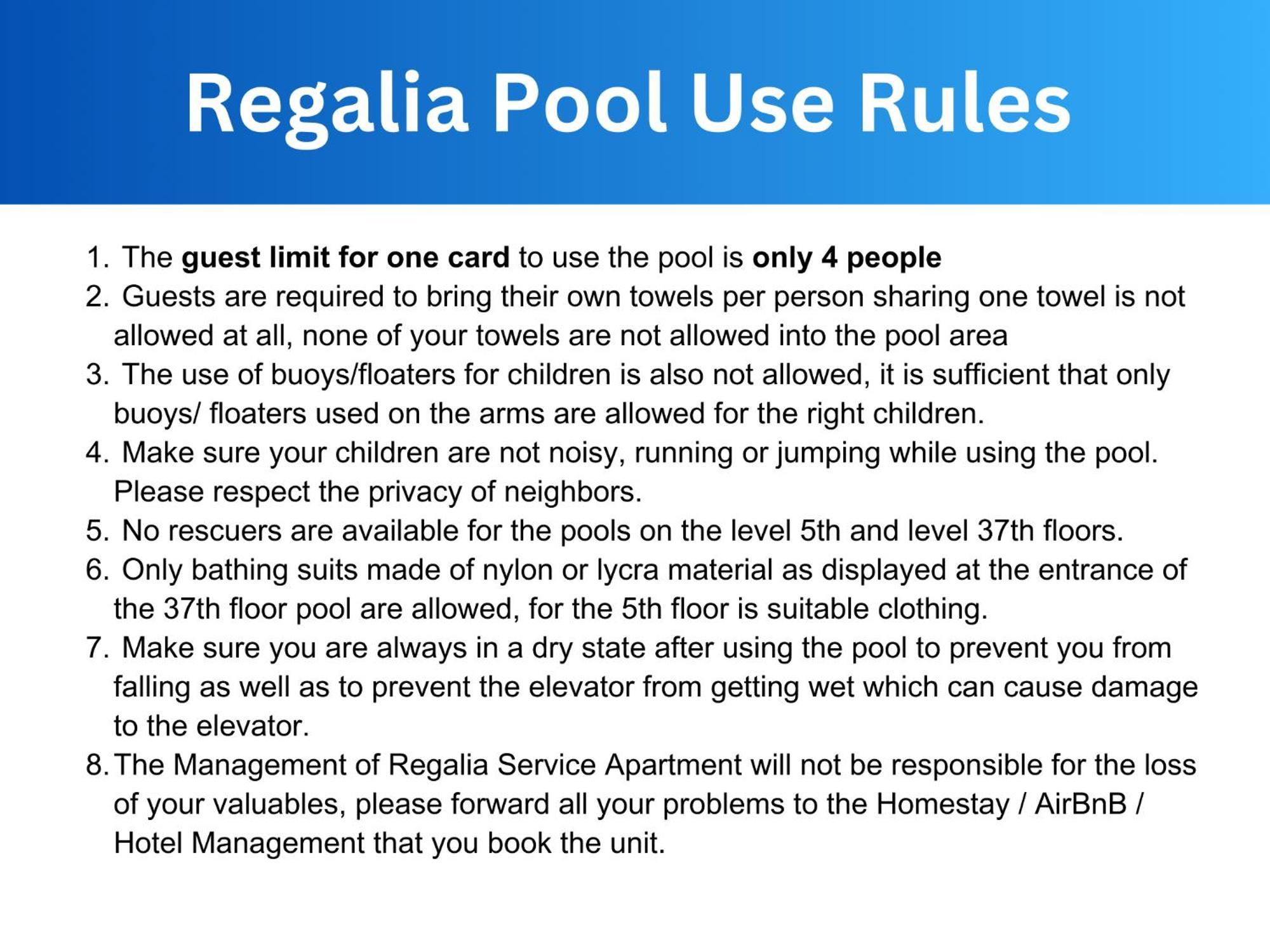 Regalia The Sky Pool